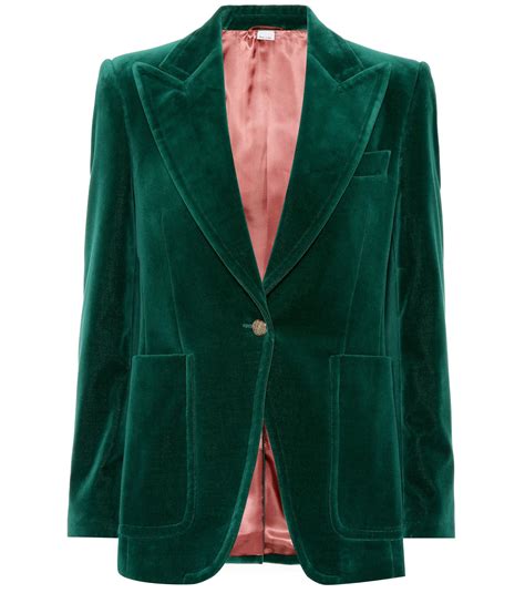 gucci blazer green|Gucci ladies blazer.